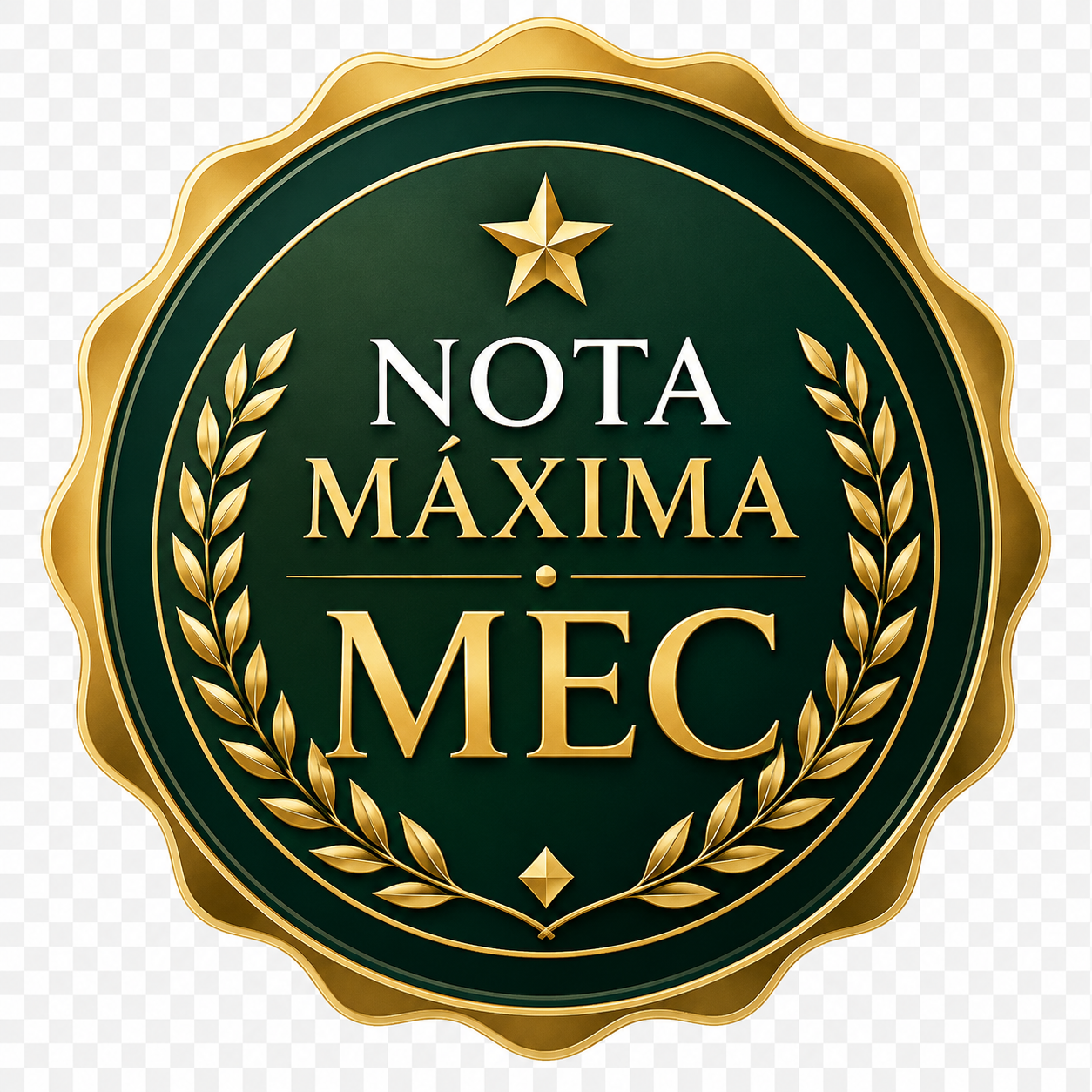 Selo Nota Máxima MEC